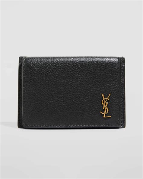 ysl monogram flap card case|YSL card holders.